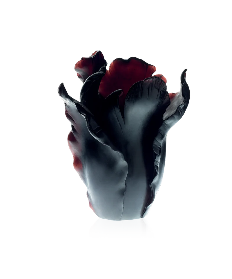 Tulipe Vase grand modèle Noir