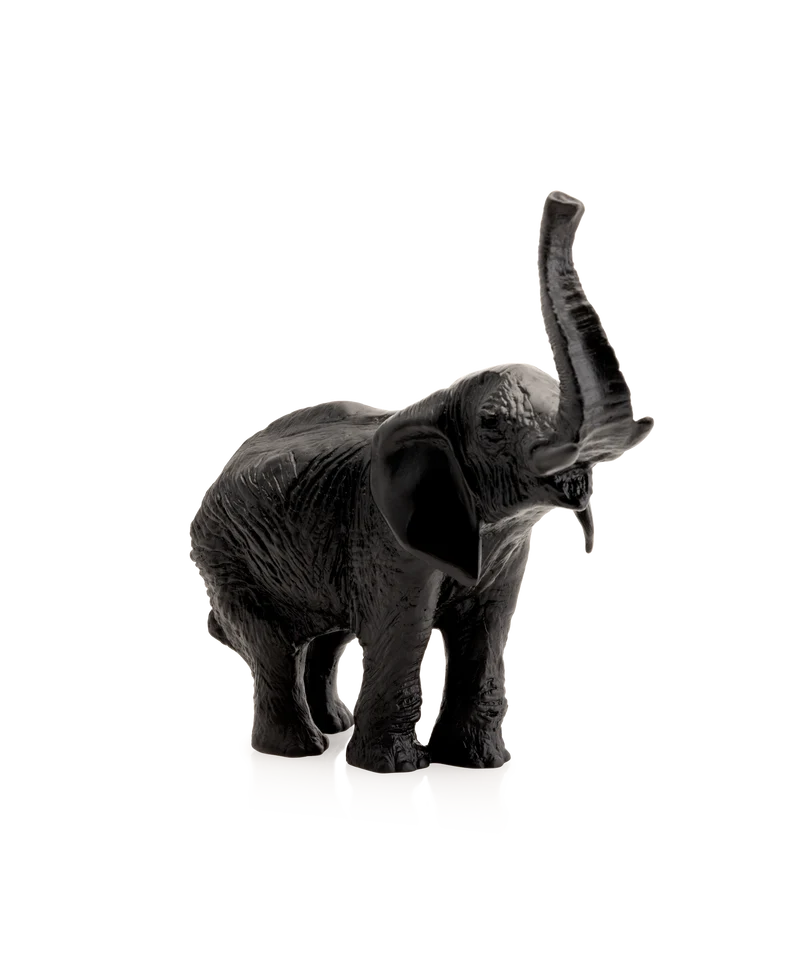 Eléphant moyen modèle Noir de Jean-François Leroy