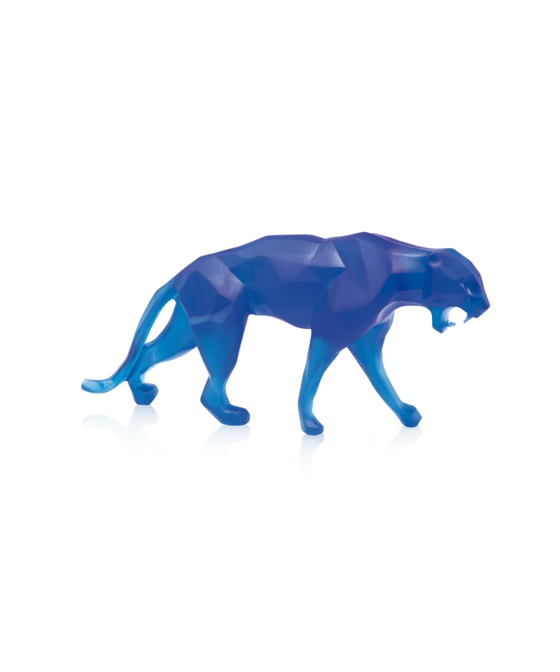 Wild Panther petit modèle Bleue de Richard Orlinski 375ex