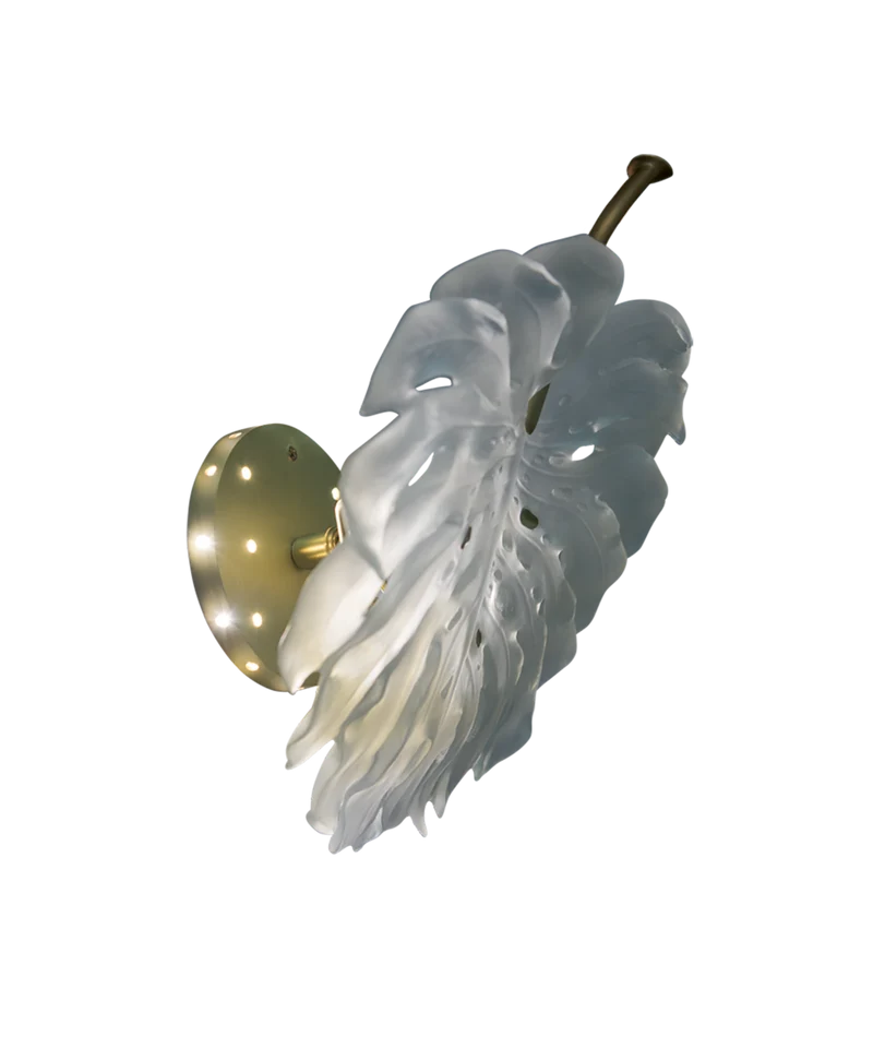 Monstera Applique petit modèle Blanche de Emilio Robba