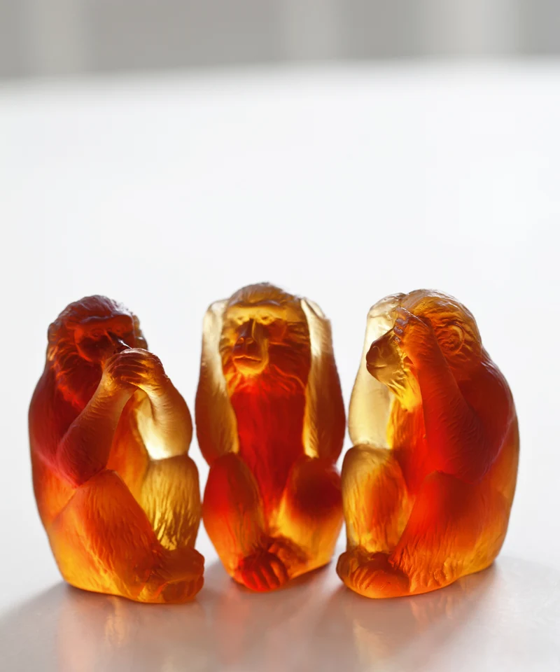 Les trois singes de la sagesse