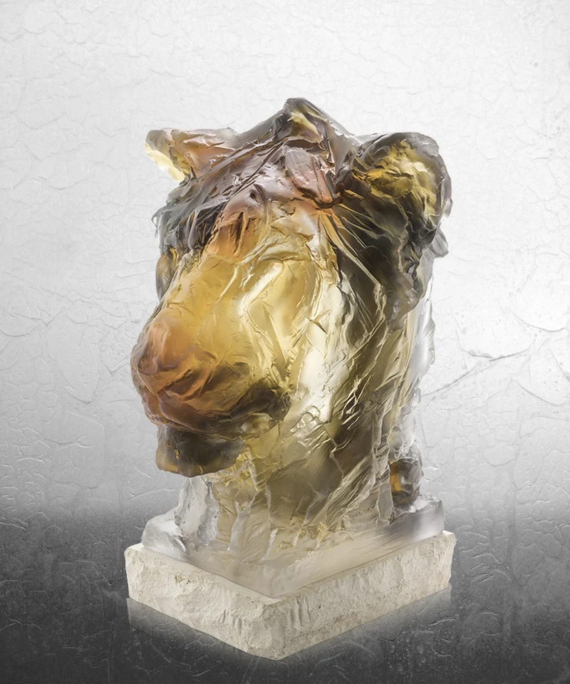 Tête de Lion de Patrick Villas 75ex