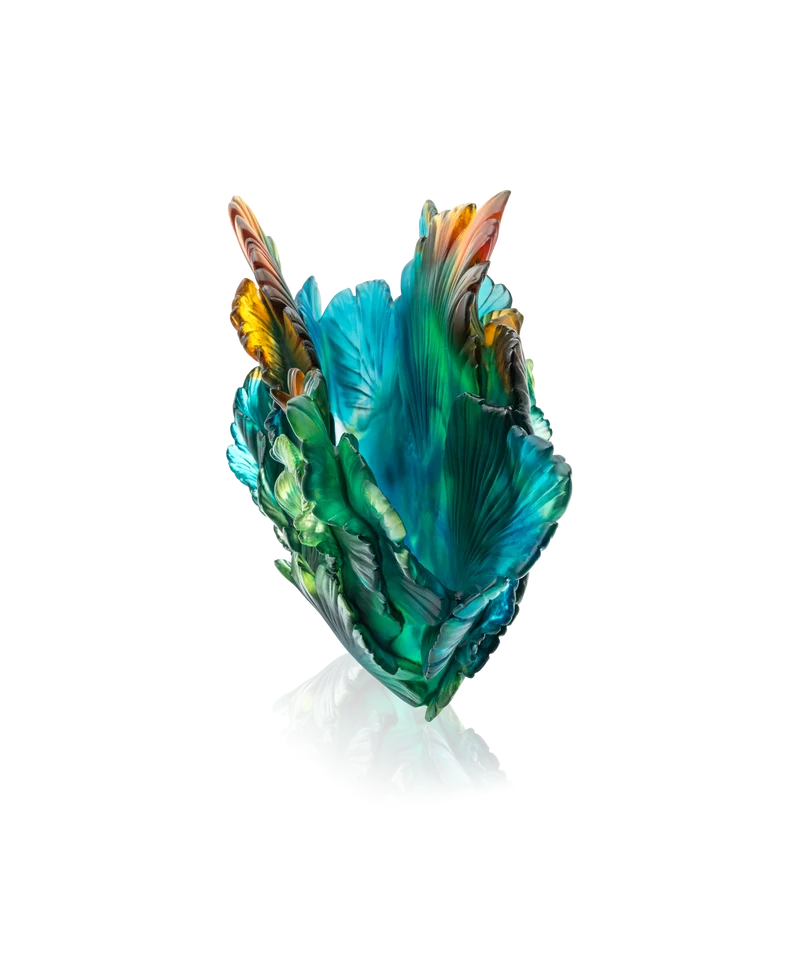 Fleur de Paon Vase