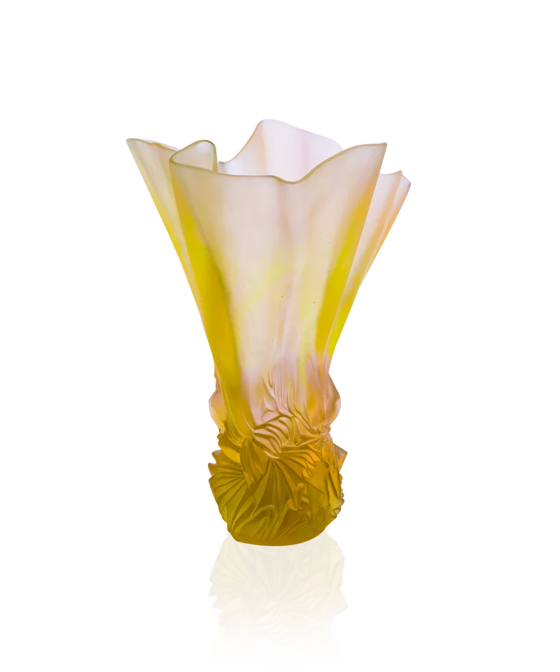 Collection Croisière Vase grand modèle Rose et vert