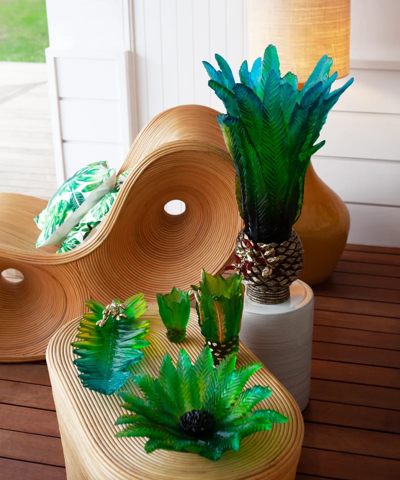 Palm Beach Vase moyen modèle de Emilio Robba 225ex