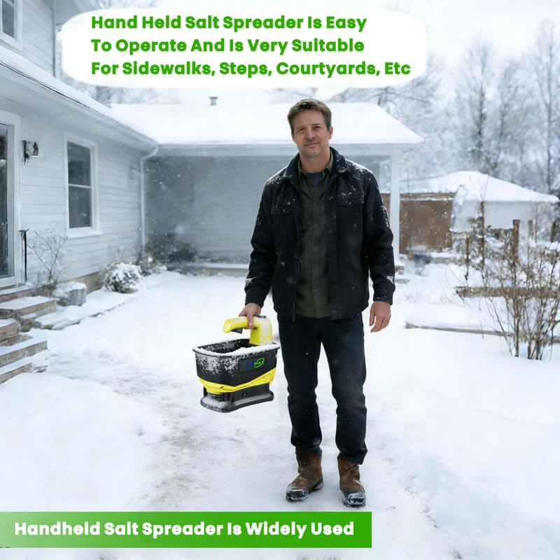 5.5L Electric Handheld Seed Spreader & Ice Melt