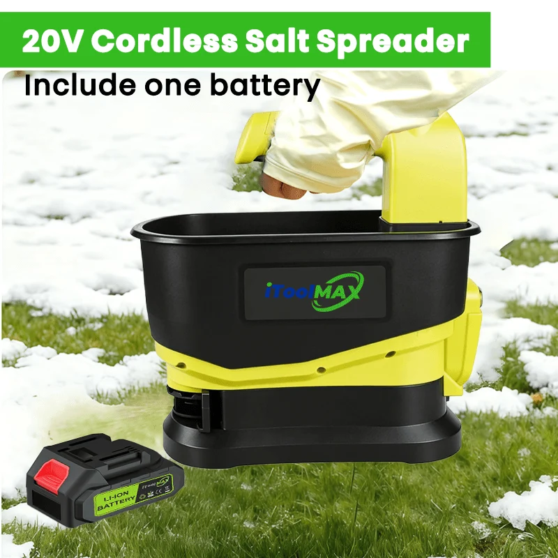 5.5L Electric Handheld Seed Spreader & Ice Melt