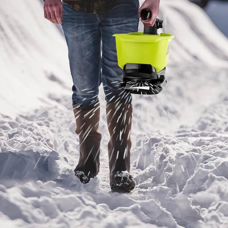 5.5L Electric Handheld Seed Spreader & Ice Melt