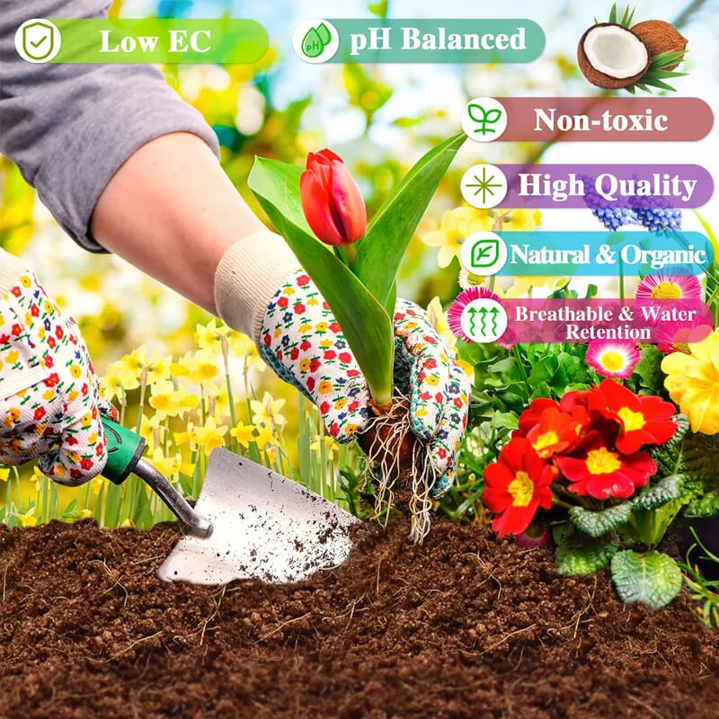 Premium Organic Coconut Coir Bricks