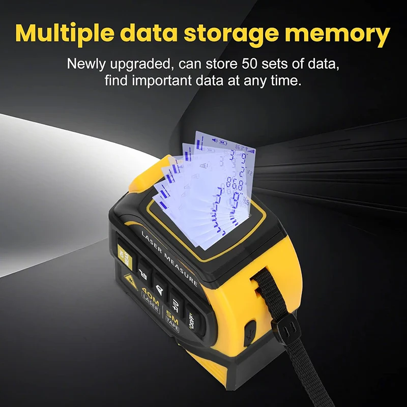 5 in 1 Digital Bluetooth Laser Tape Measure