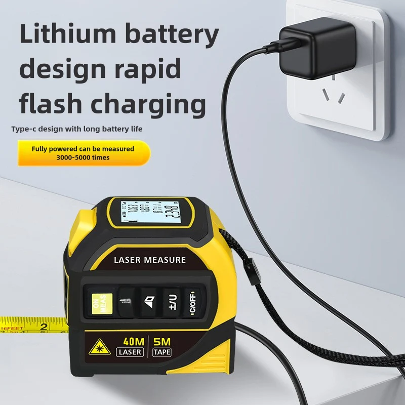 5 in 1 Digital Bluetooth Laser Tape Measure