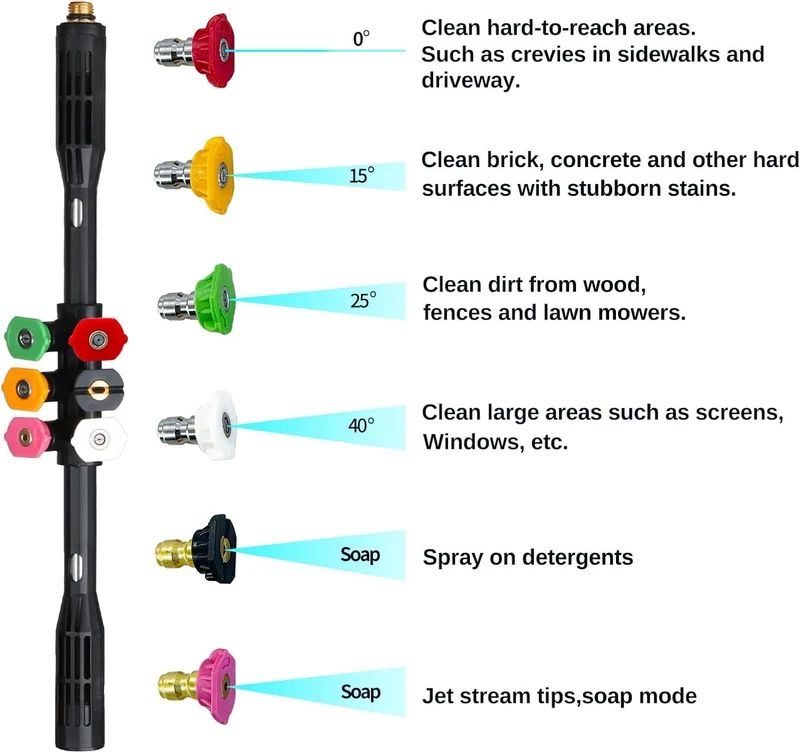 4000PSI Upgrade Pressure Washer Extension Wand