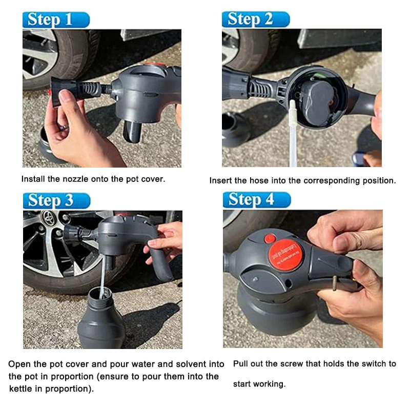 2L 12000RPM Electric Foam Sprayer