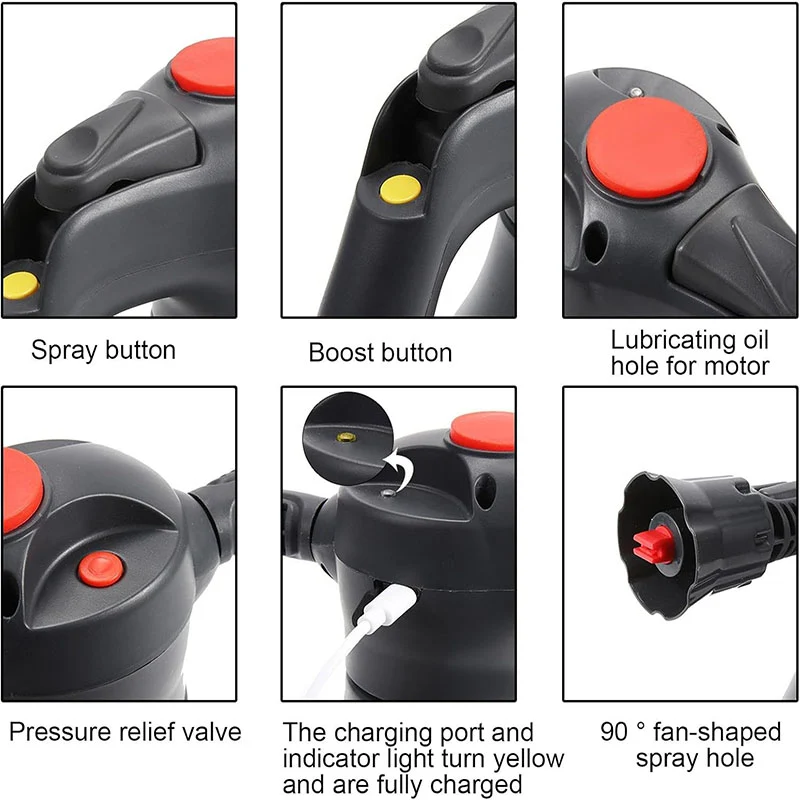 2L 12000RPM Electric Foam Sprayer