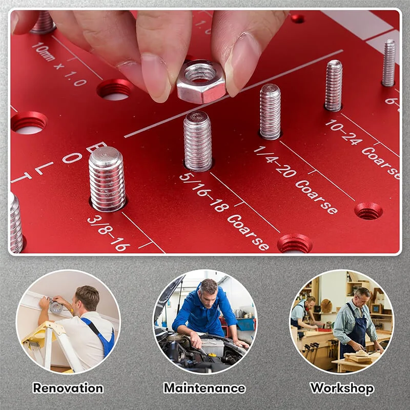 Nut and Bolt Thread Checker