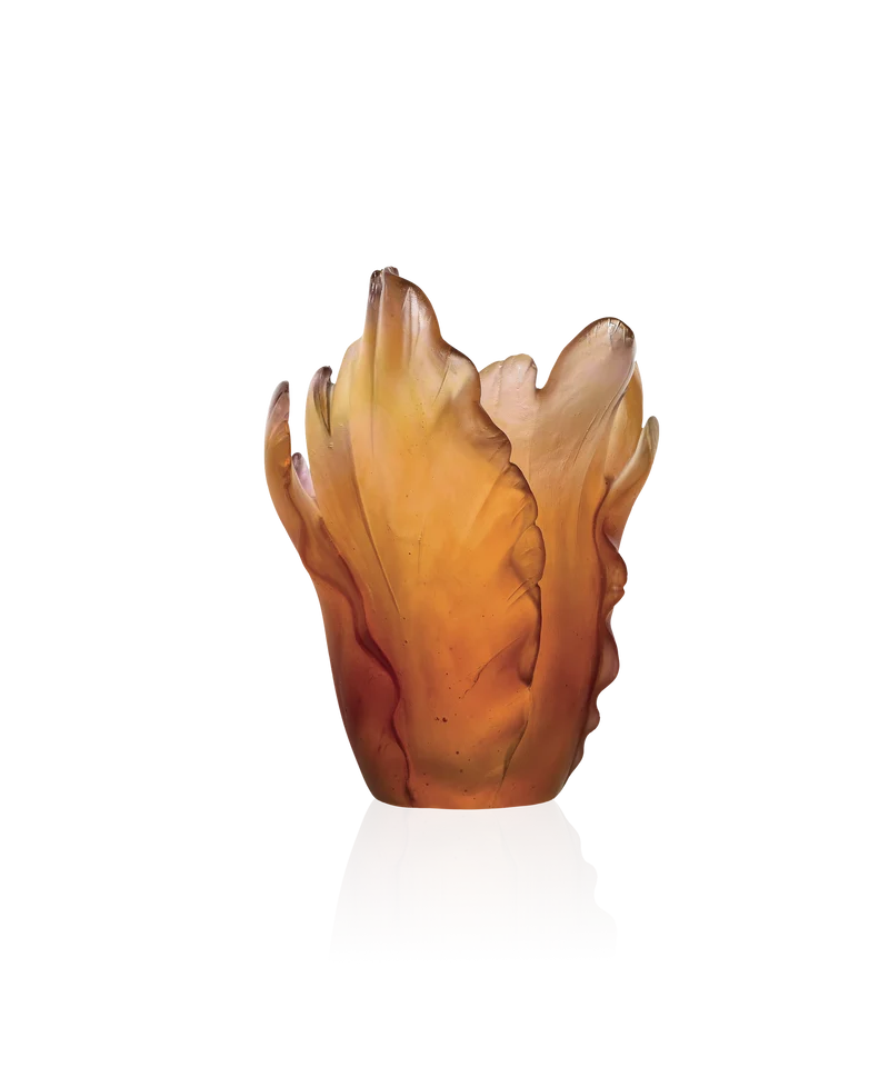 Tulipe Vase Ambre