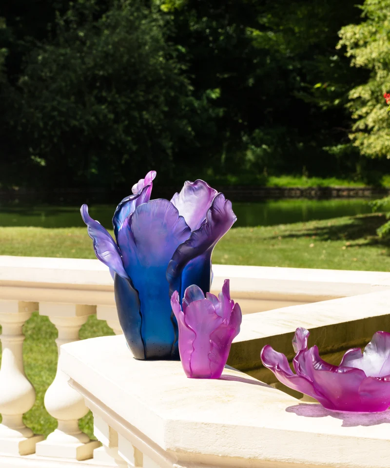 Tulipe Vase Ultraviolet