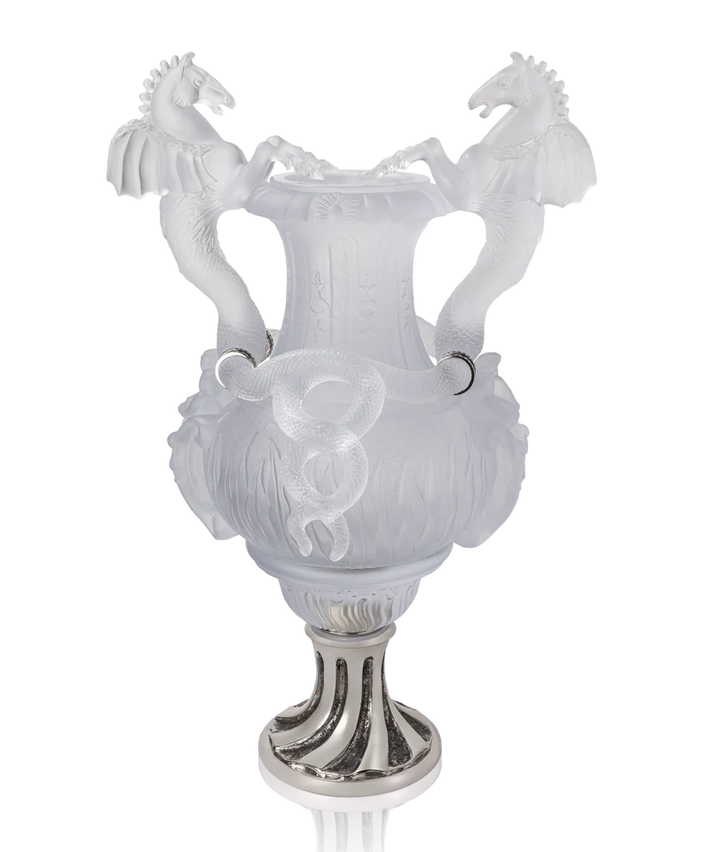 Vase chevaux ailés Blanc 8ex