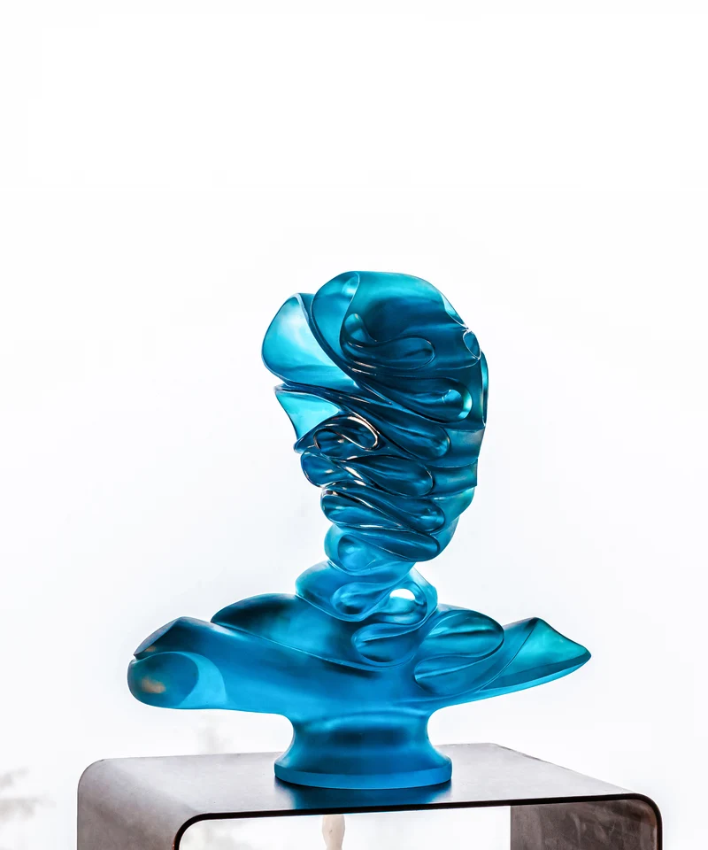 Masque de Verre Bleu de Jean Faucheur 275ex