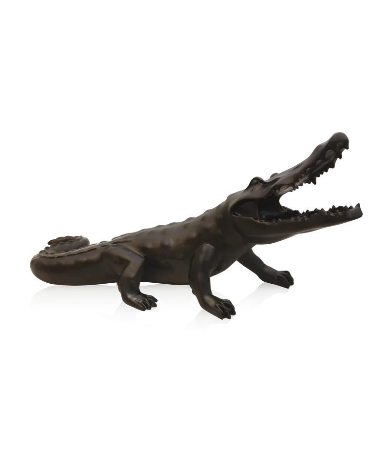 Wild Crocodile Noir de Richard Orlinski 99ex