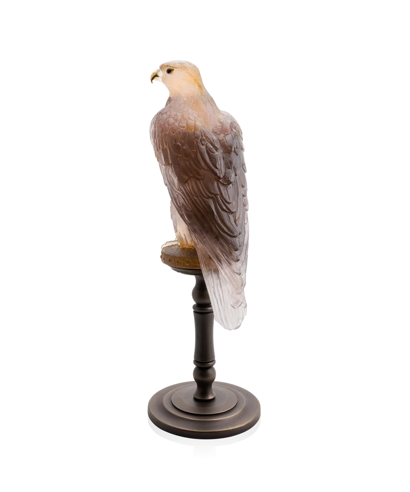 Faucon Gerfaut Ambre-rose de Madeleine Van der Knoop 125ex