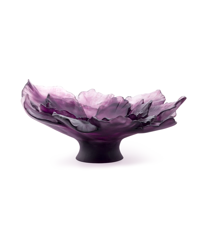 Camelia Coupe grand modèle Violette