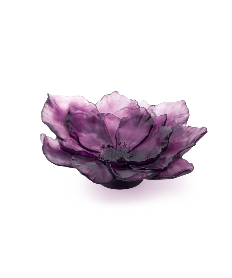 Camelia Coupe grand modèle Violette