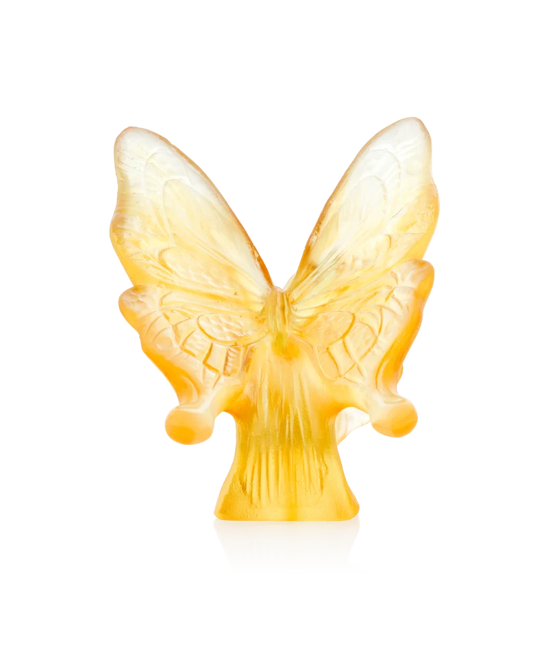 Papillon Ambre et jaune