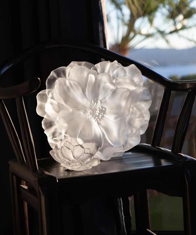 Camelia Vase grand modèle Blanc