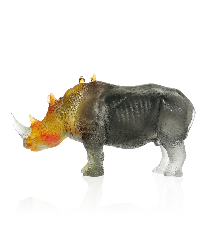Rhinocéros Ambre gris de Jean-François Leroy 1000ex