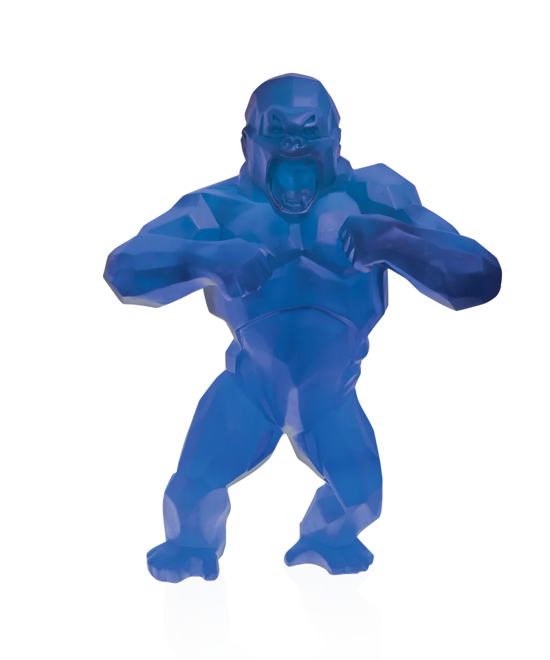 Wild Kong Bleu de Richard Orlinski 99ex