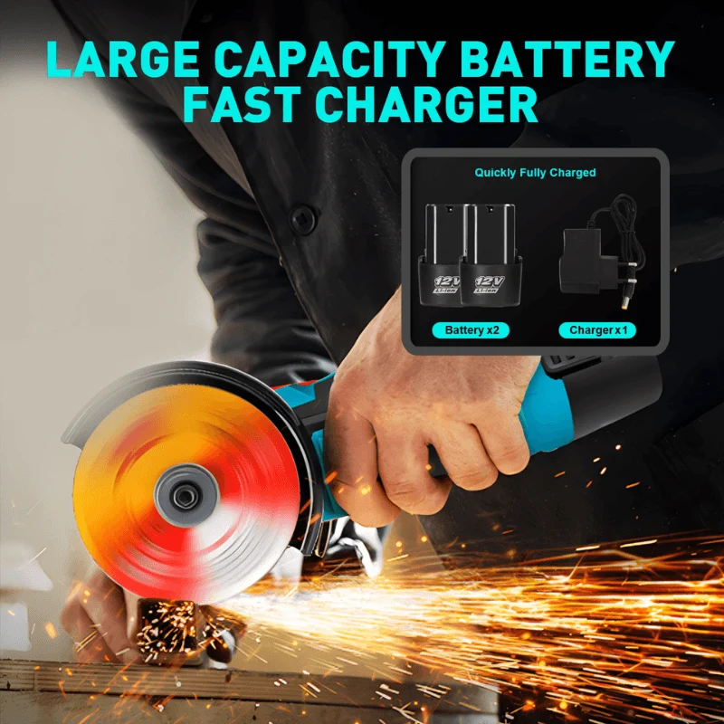 Mini Brushless Angle Grinder
