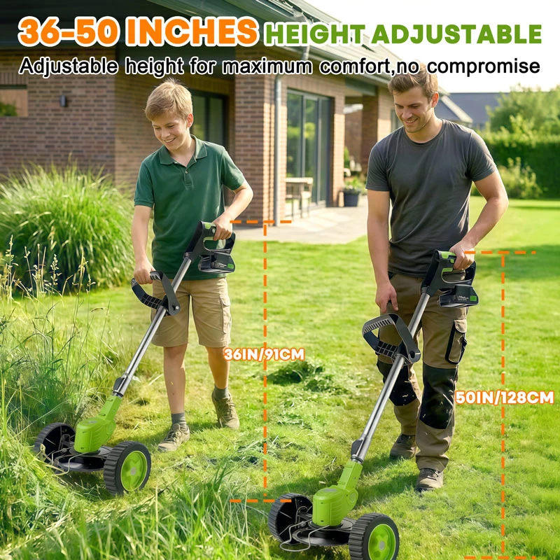 3 In 1 Cordless Grass Trimmer, Weed Eater and Edger