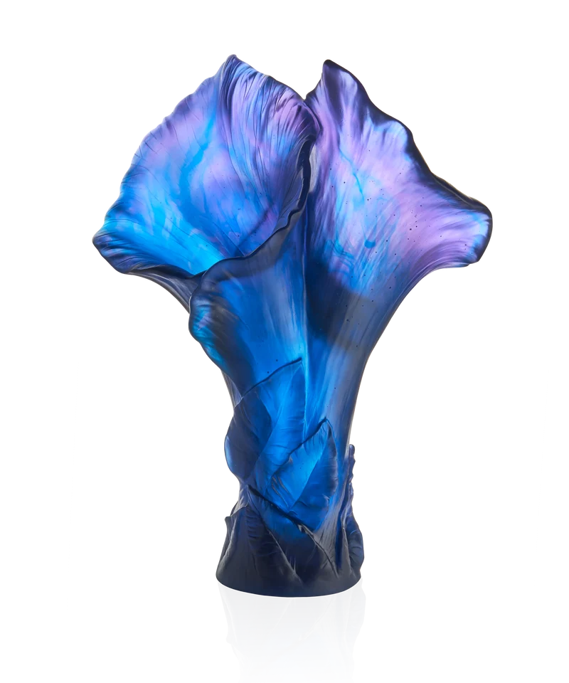 Arum Vase magnum Bleu nuit