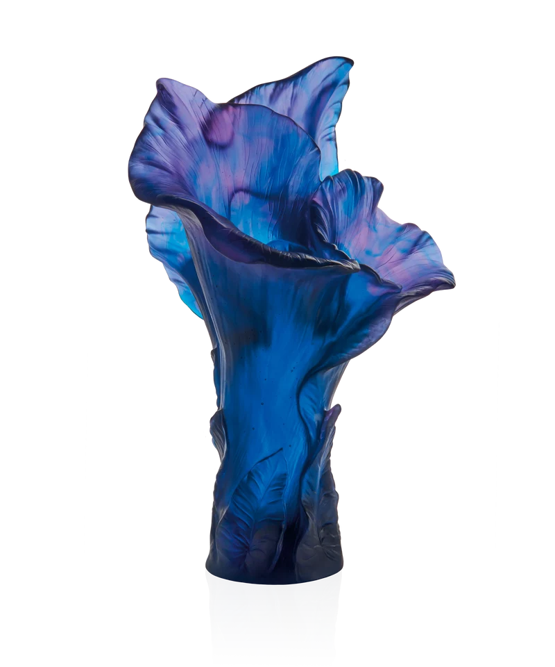 Arum Vase magnum Bleu nuit