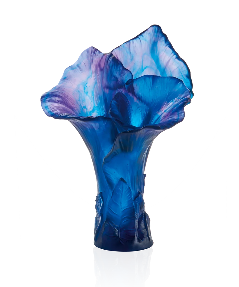 Arum Vase magnum Bleu nuit