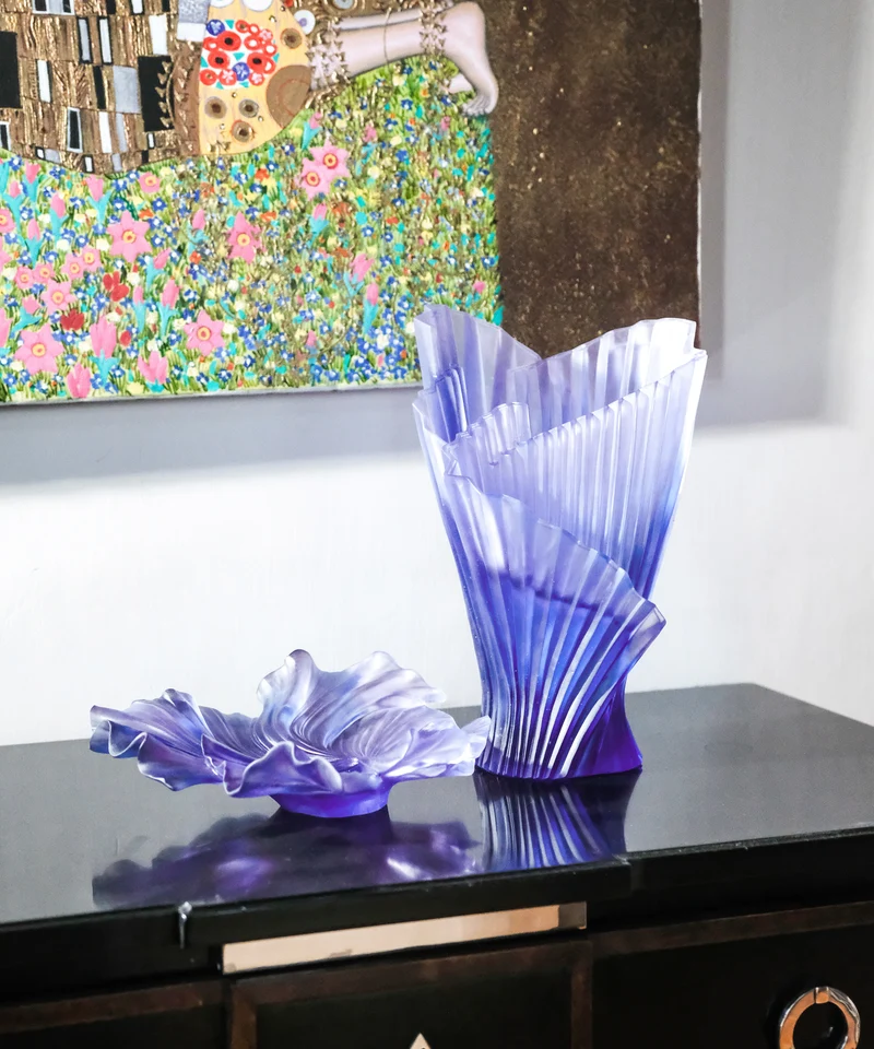 Collection Croisière Vase moyen modèle Lilas
