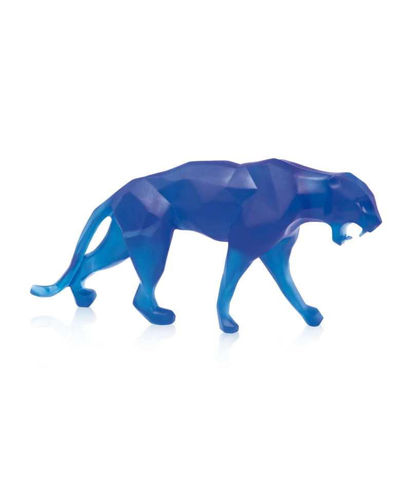 Wild Panther Bleue de Richard Orlinski 99ex