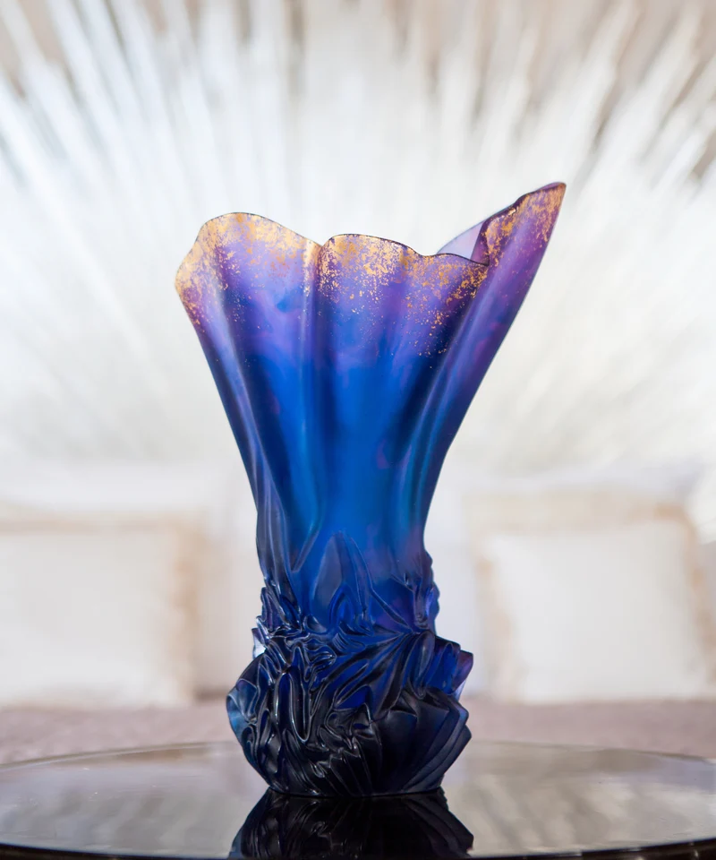 Collection Croisière Vase grand modèle Bleu nuit 99ex
