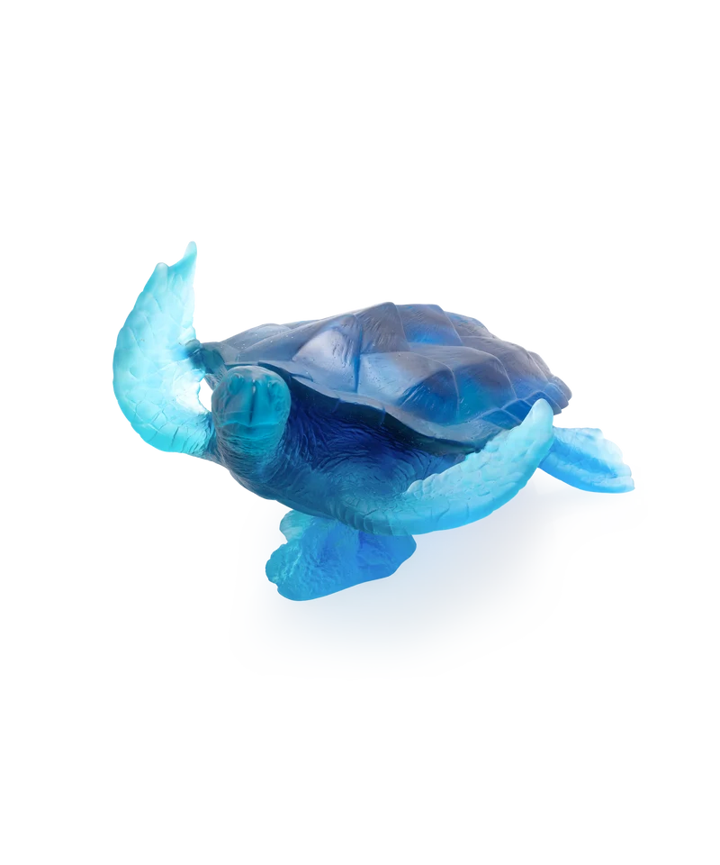 Mer de Corail Tortue de mer grand modèle Bleue
