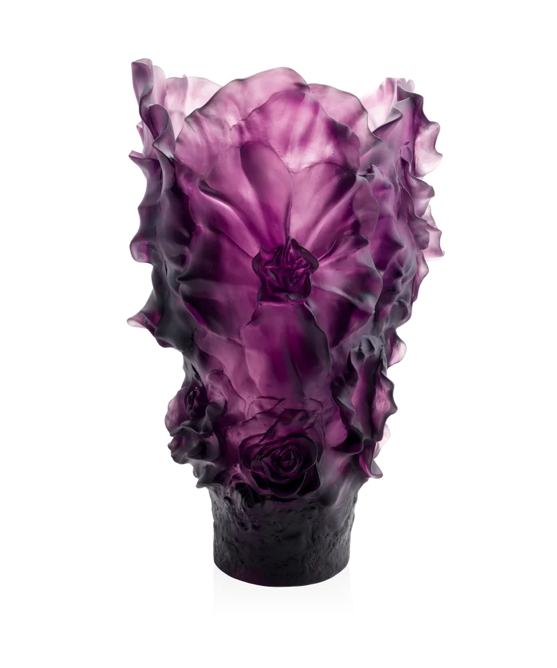 Camelia Vase magnum Violet 99ex