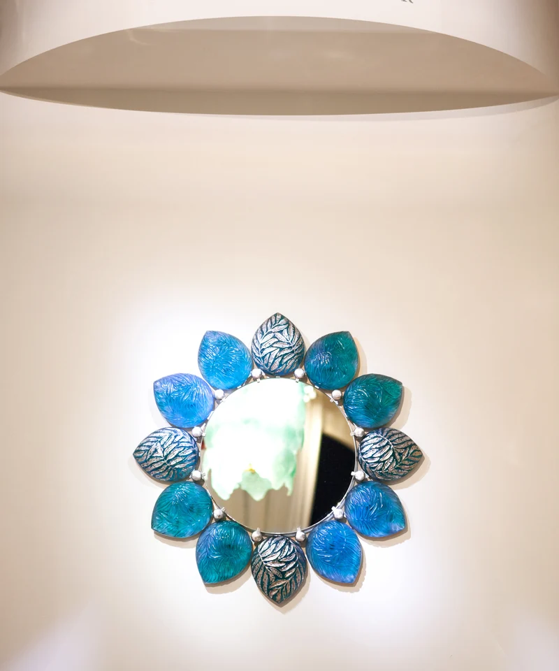 Mélodie Miroir Turquoise de Jacques Hurel 25ex
