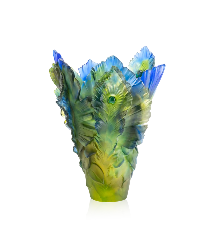Fleur de Paon Exotique Vase grand modèle 125ex