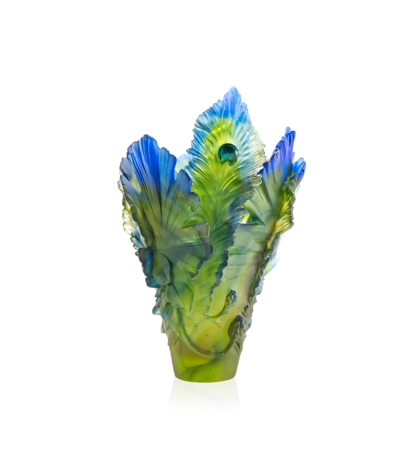 Fleur de Paon Exotique Vase grand modèle 125ex