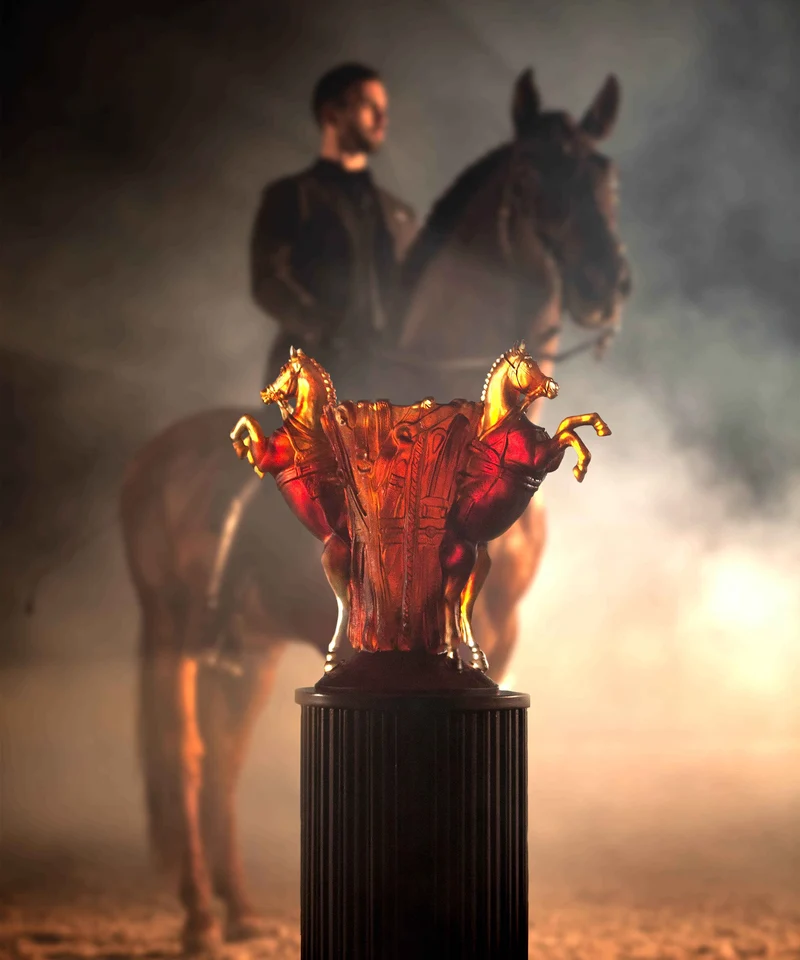 Rêve Equestre Vase grand modèle 125ex
