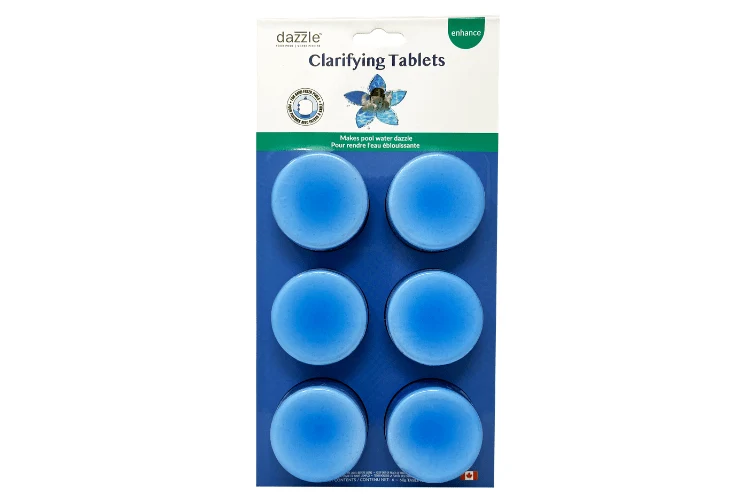 Tablettes de clarification de piscine 6x60 g DAZZLE