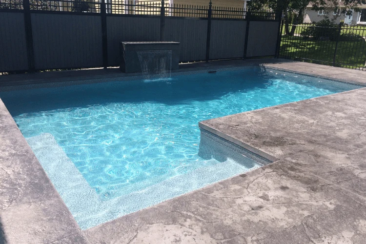 Piscine creusée Acier galvanisé