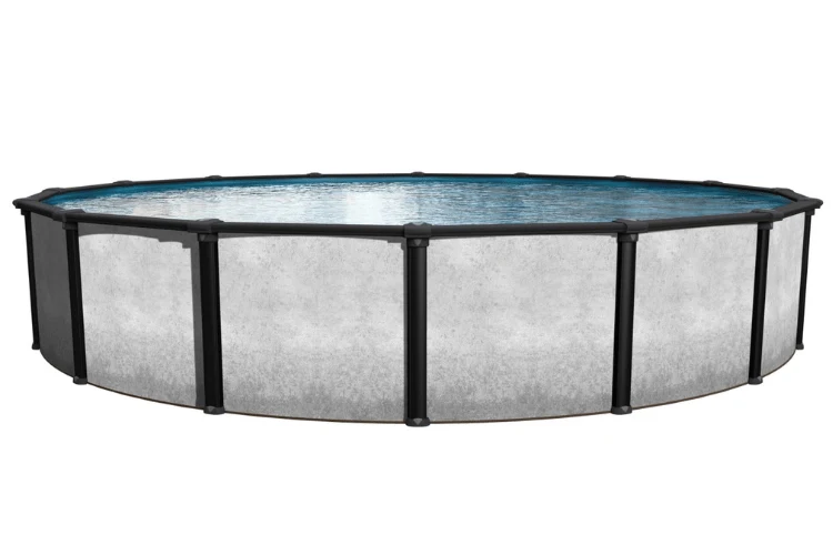 Nouveauté - Piscine hors terre en acier - Tulum