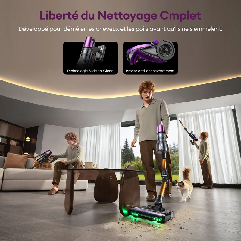 Ultenic U20 Mopper Aspirateur Balai Sans Fil
