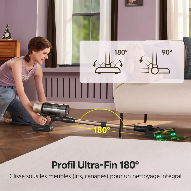 Ultenic U15 Aspirateur Balai Sans Fil